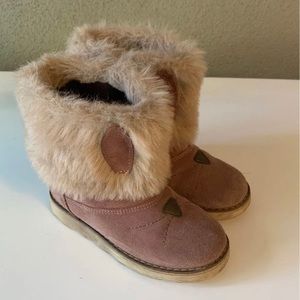 Suede leather european girls boots